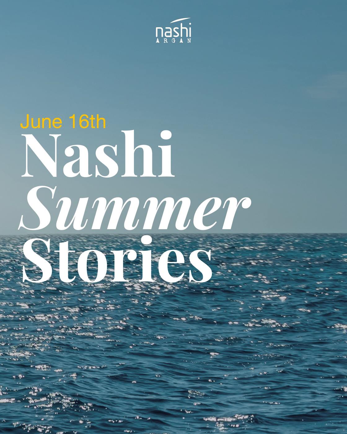 Il lancio della campagna Nashi Summer Stories sul mare
